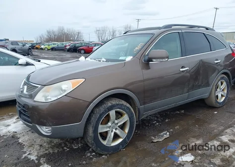 2010 Hyundai Veracruz Limited из США, поврежденный, VIN KM8NUDCC7AU138695